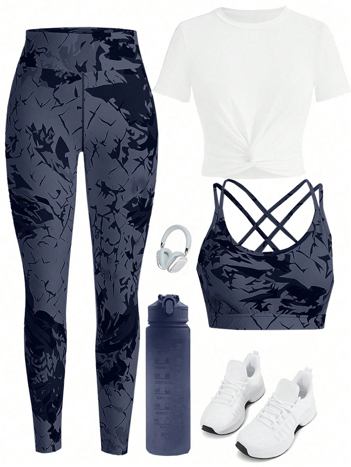 Sport Studio Women's Three Piece Sportswear Set