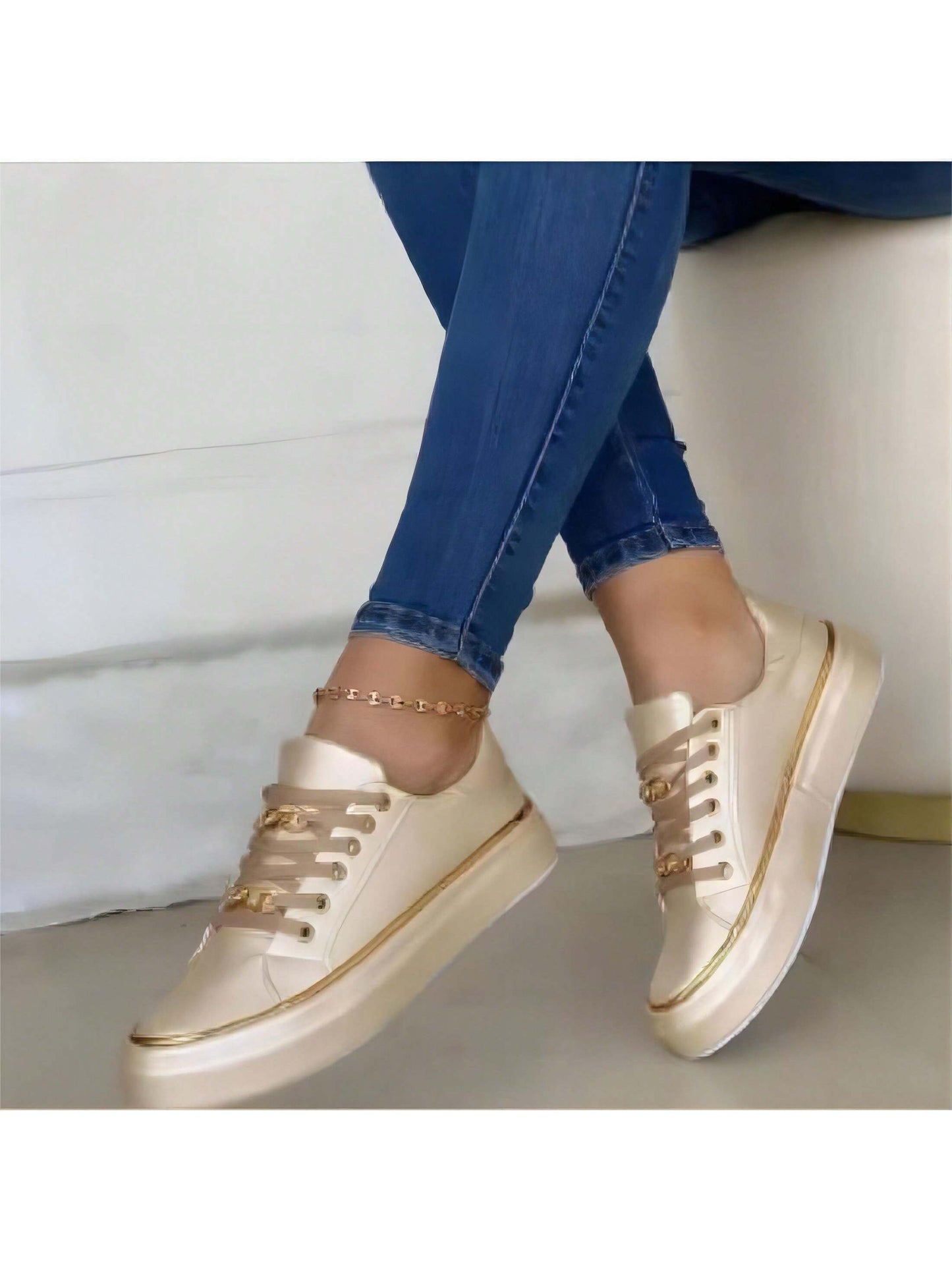 Women's Low Top Canvas Sneaker Memory Foam Womens Shoes