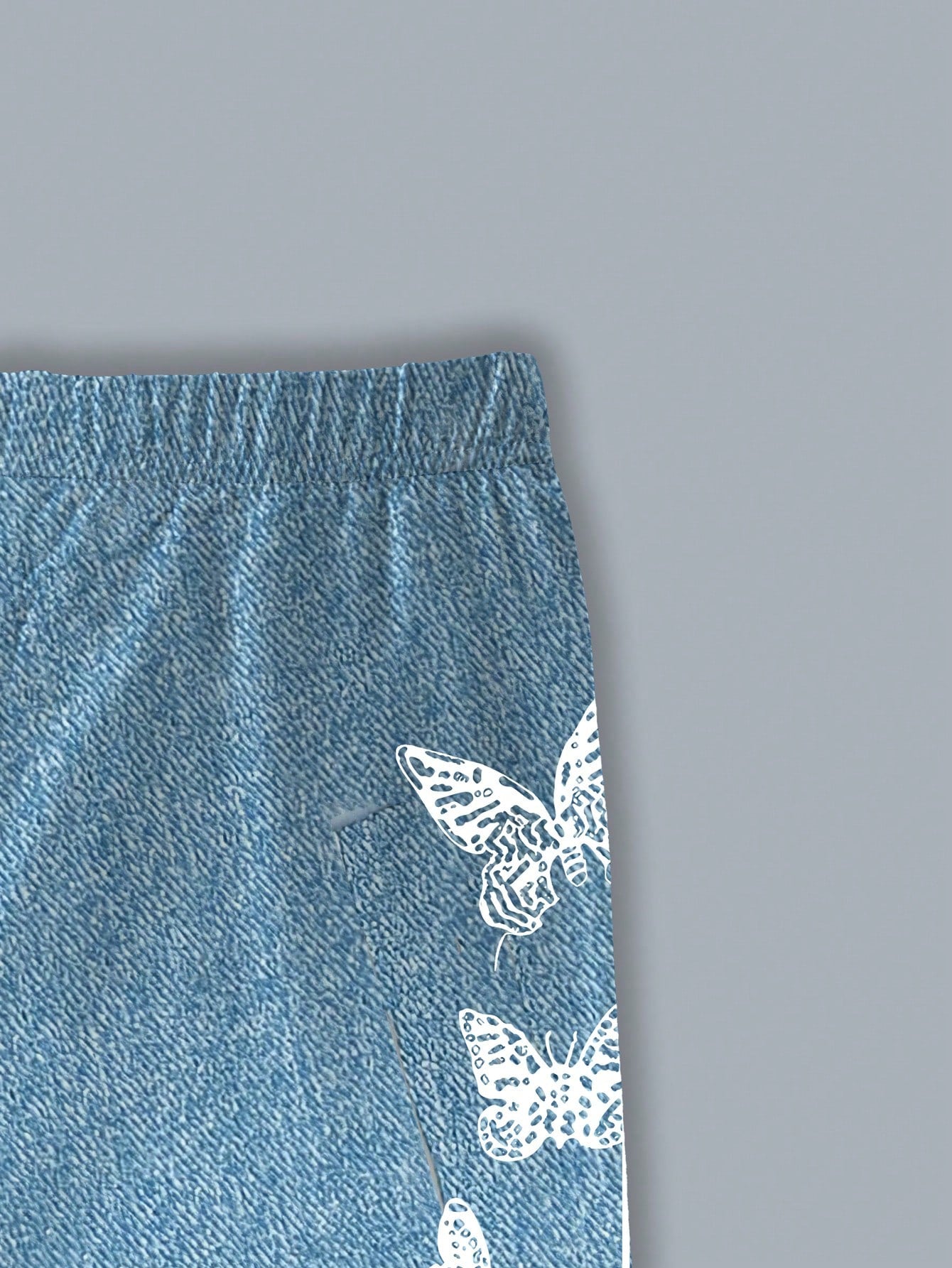 INAWLY Women's Butterfly Lace Print Pants