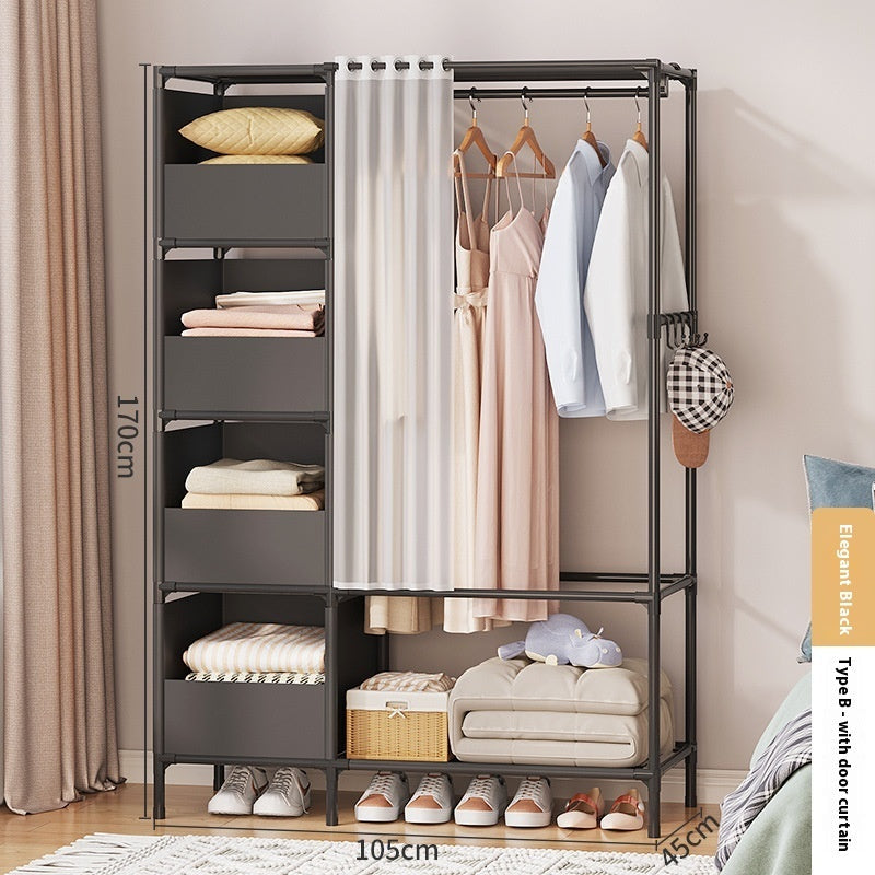 Wardrobe Home Bedroom Simple Assembly Wardrobe