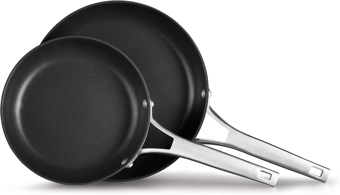 Calphalon Premier Hard-Anodized Nonstick 10-Inch and 12-Inch Fry Pan Combo