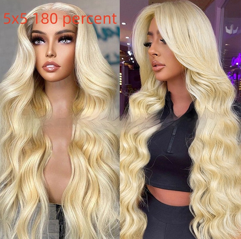Full Human Hair Wig Headgear