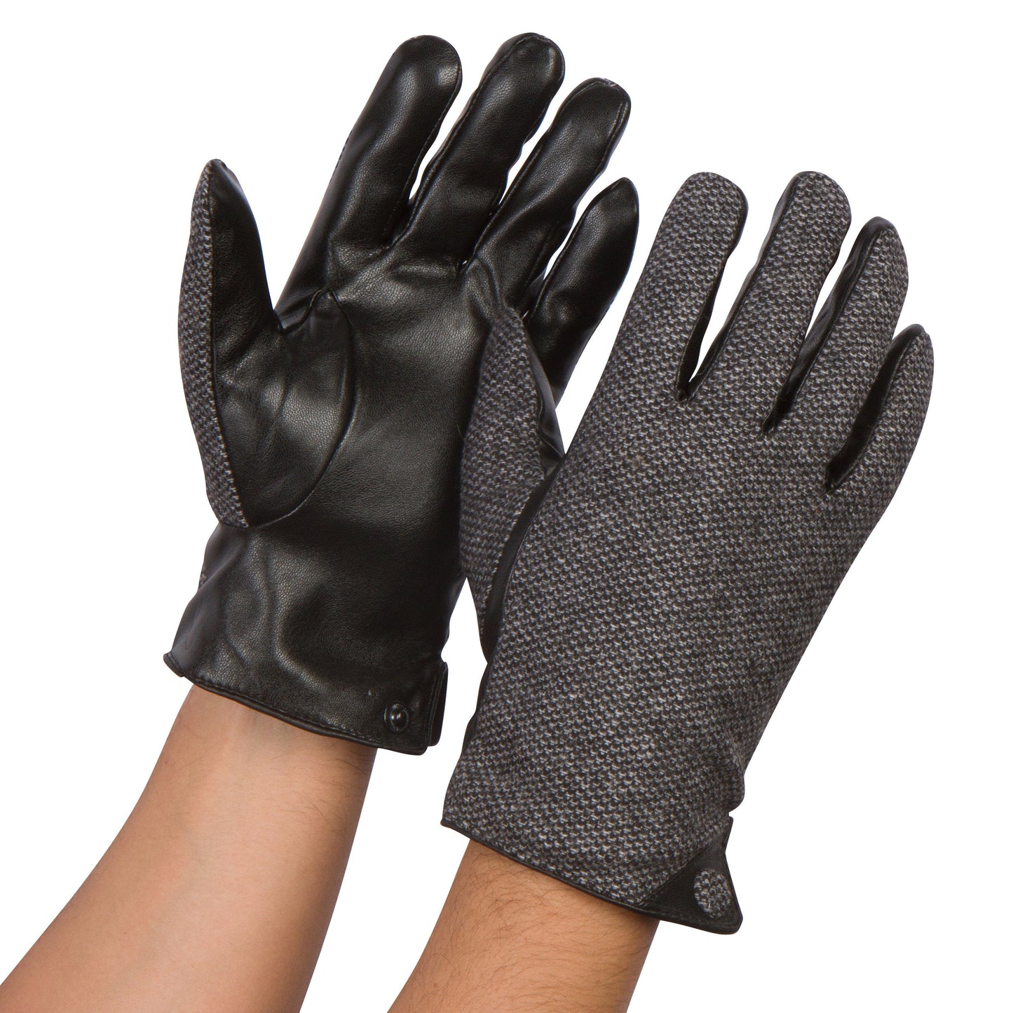 Sakkas Enes Warm Fleece Lined Driving Gloves Vegan Minimal Commute Casual