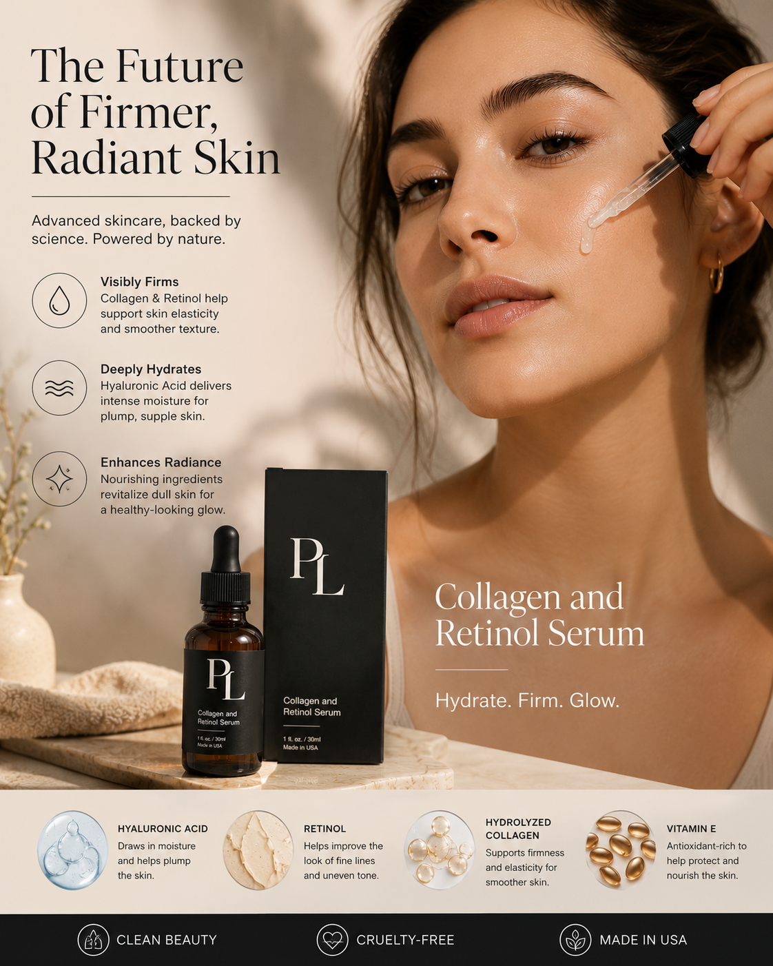 Collagen & Retinol Face Serum