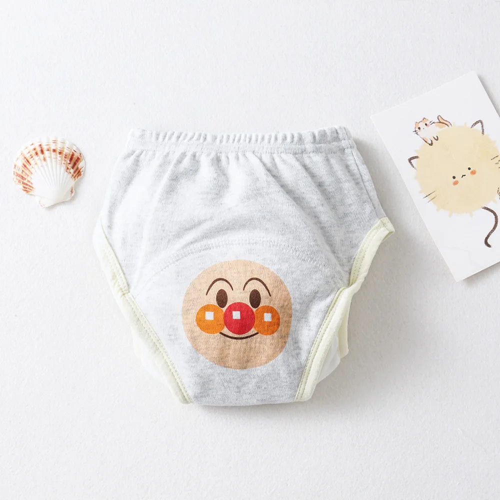 8 Layer Waterproof Reusable Cotton Baby Training Pants Infant Shorts Underwear Cloths Baby Diaper Nappies Panties Nappy Changin