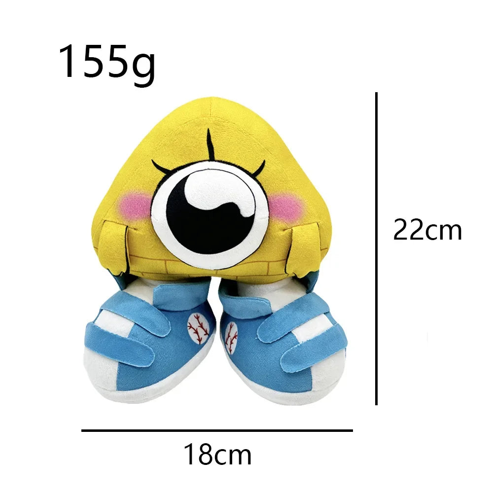 22cm Baby Bil The Book Of Bill Plush Toys Cartoon Big Eyed Shoes Cute Soft Stuffed Pillow Dolls For Kid Birthday Christmas Gift