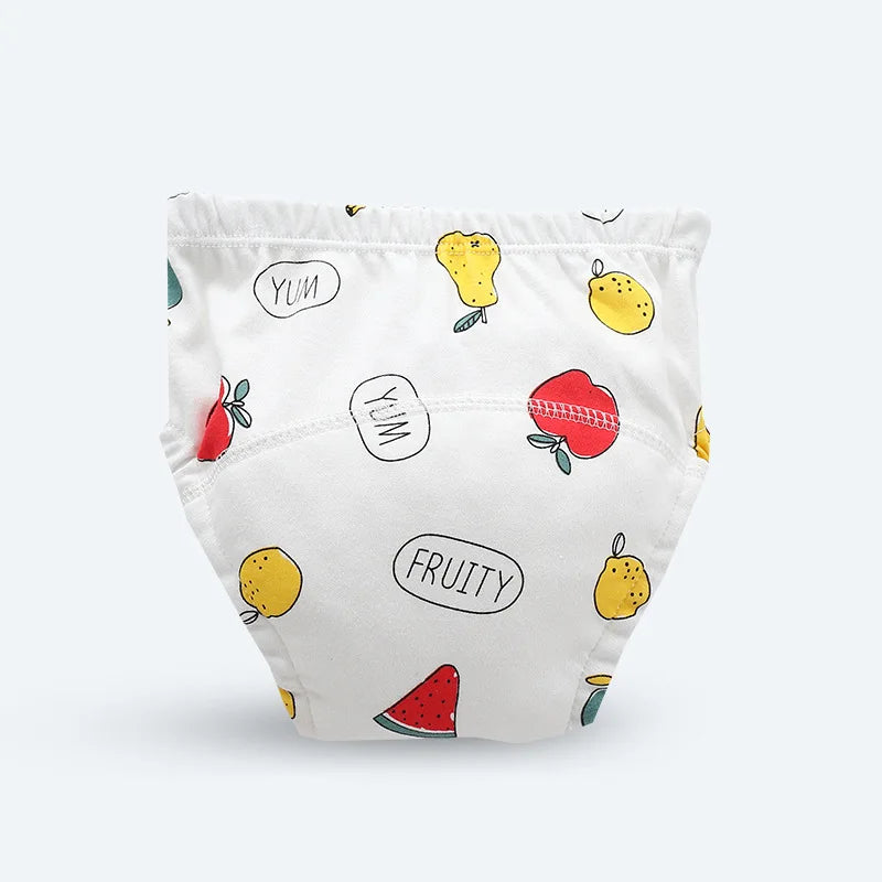 Newborn Training Pants Baby Shorts Print Color Washable Underwear Boy Girl Cloth Diaper Reusable Nappies Infant Stuff