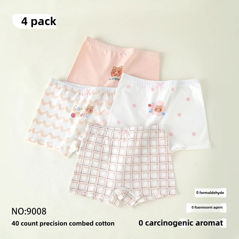 Teenage Girl Panties Women's Cotton Briefs Children's Panties for Girls Girls' Underwear Pants Ladies Underpants Girls' Kids Set