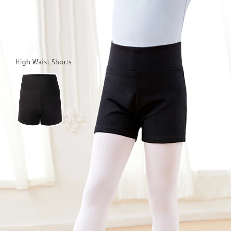 Girls Ballet Shorts Dance Booty Shorts Rhumba Yoga Summer Dancewear for Kids Children Toddler