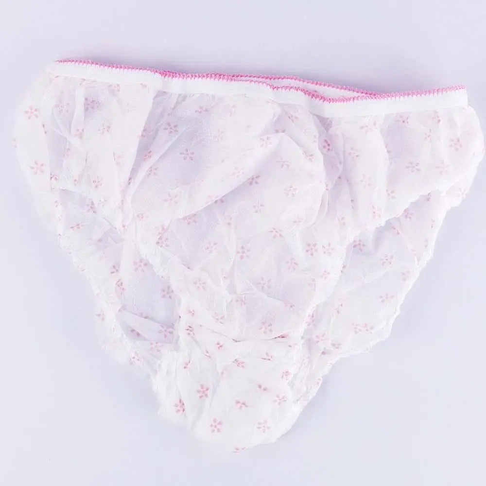 Panties Prenatal Briefs Nonwoven Maternity Intimates Postpartum Underpants Women's Disposable Panties 7pcs Maternity Underwear