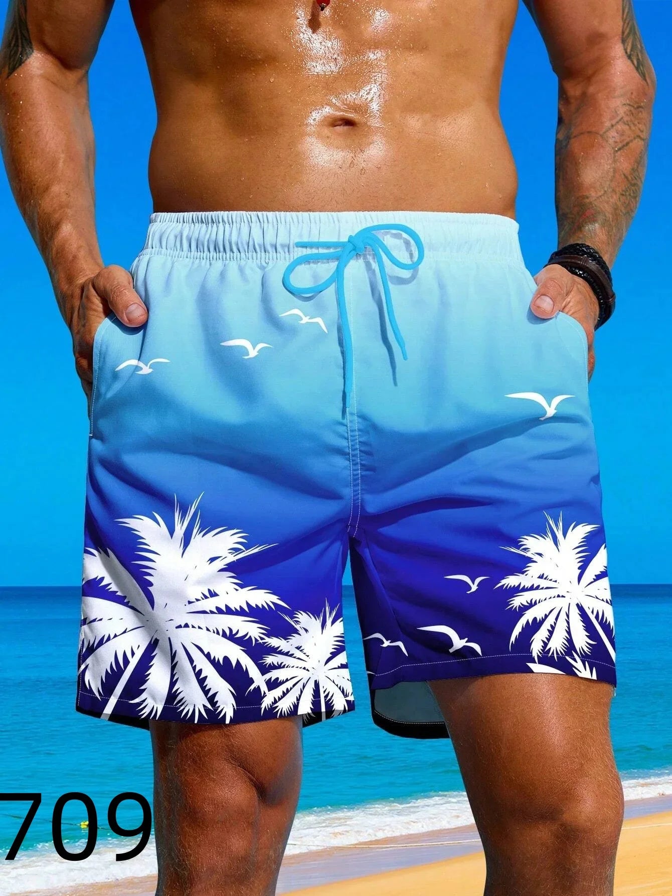 Men Beach Shorts 3D Print Summer Swimwear For Men Fashion Casual Male Swimming Trunks Quick Dry Man Surf Board Shorts Beachwear
