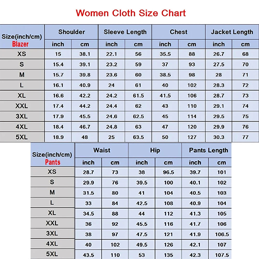 Luxury Fashion Women Suits Pants Sets With Jacket 2 Piece Blazer One Button Peak Lapel Full Sets Elegant Female Clothing 2025