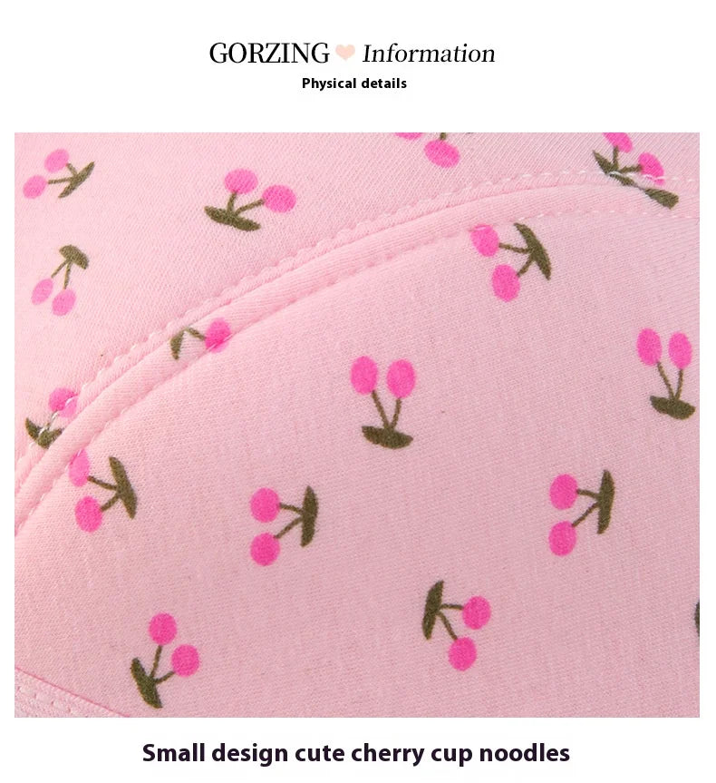 Teenage Girls Underwear 3PCS Developmental Small Undershirt Female Big Boy Elementary School Students Cotton 10-13 Years Old Bra