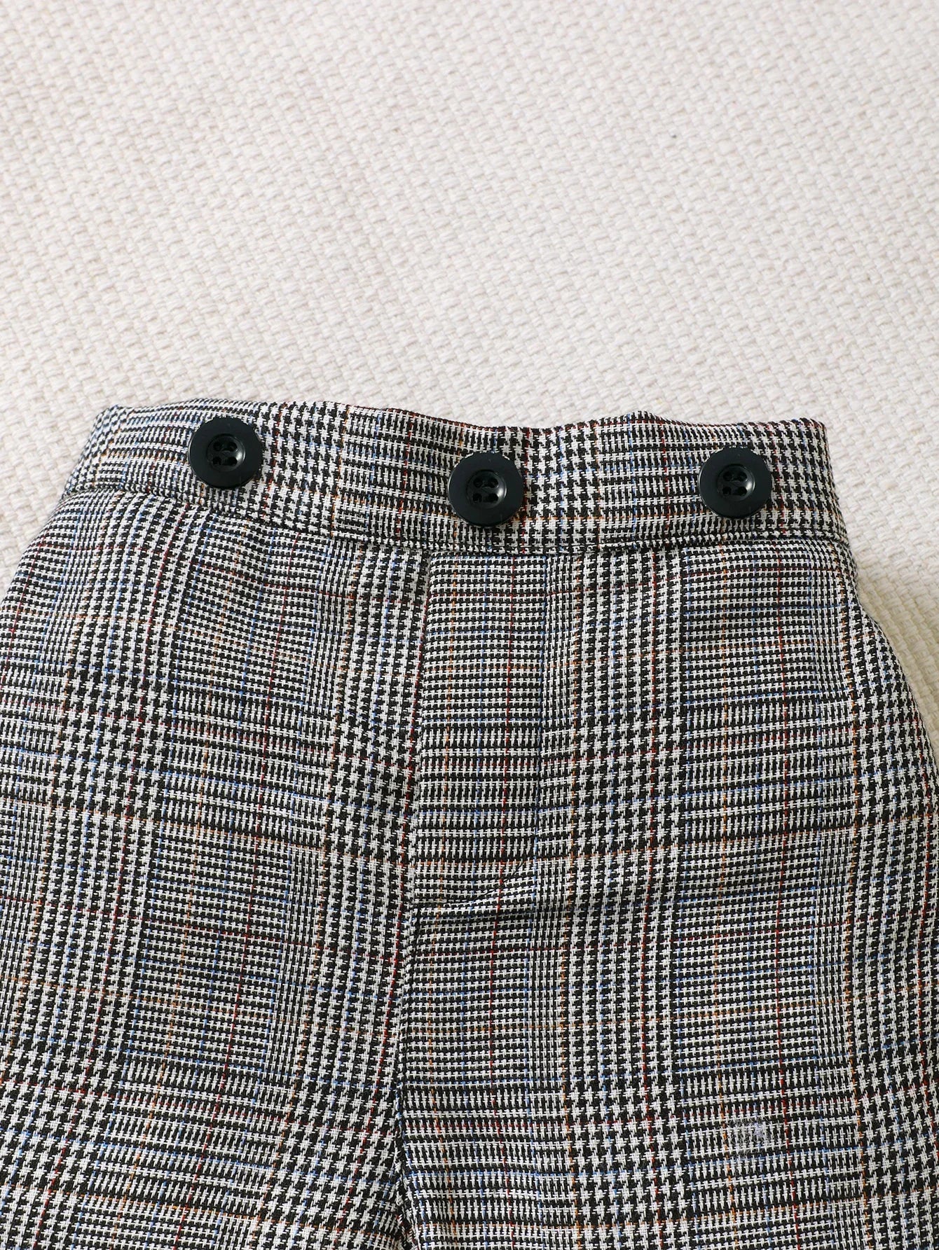 2025 Baby Boys' Gentleman Clothes Set Bow Tie Plaid Romper+Plaid Shorts 2PCS Summer Outfits Infant Birthday Party for 0-3Years