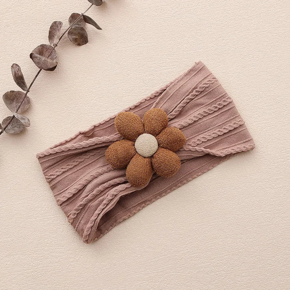 Girls Item Baby Girl Baby Headbands Hair Accessories Nylon Turban for Newborn Headwear Flower Kids Headbands Children Hairbands