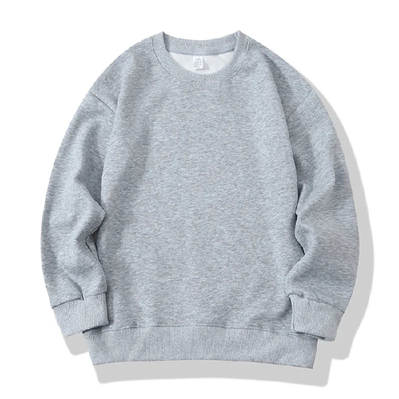 Fashion Girls Boys Sweatshirts Clothing Autumn Solid Color Casual Long Sleeve Loose Tops Children's Clothes Teen 6 8 10 12 Years