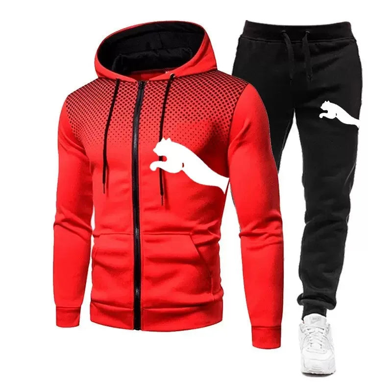 Men's Sets Hoodies+pants 2026 Spring Sport Suits Casual Sweatshirts Tracksuit Male Casual Sports Jacket Jogging Sportswear Suit