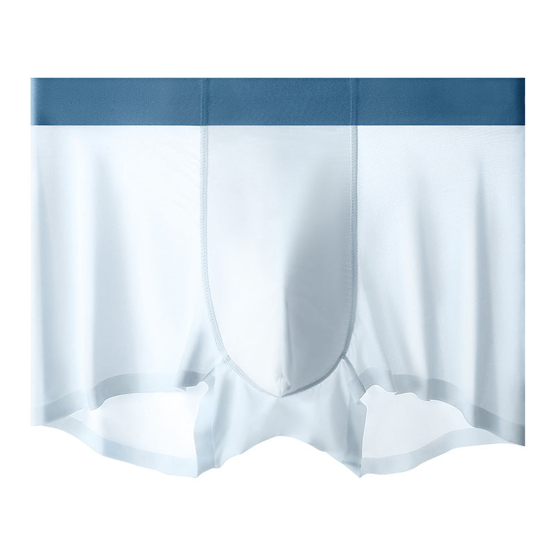 Ice Silk Men's Cool Antibacterial Graphene Breathable Shorts
