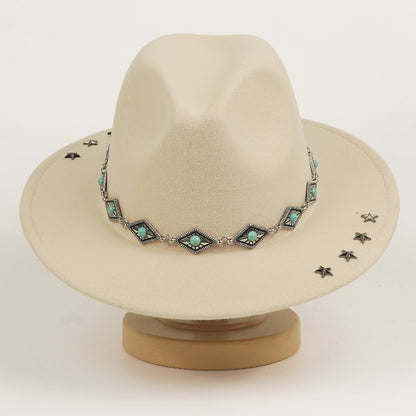 Fashionable Versatile Vintage-patterned Hatdenim Hat