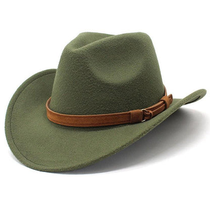 The Maverick - Classic Cowboy Hat - Durable Cotton, Stylish & Comfortable for All Seasons