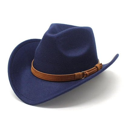 The Maverick - Classic Cowboy Hat - Durable Cotton, Stylish & Comfortable for All Seasons