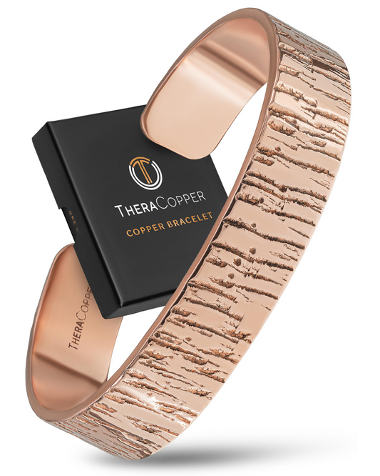 Pure Copper Cuff Bracelet – Timber
