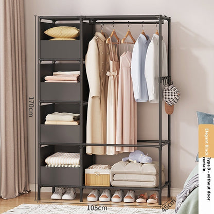 Wardrobe Home Bedroom Simple Assembly Wardrobe
