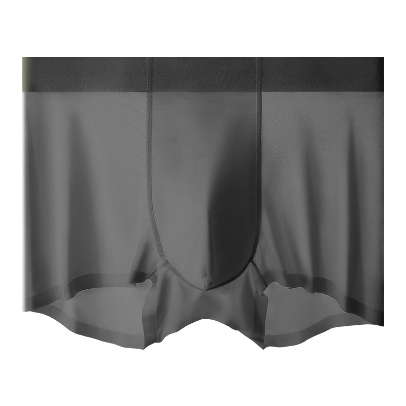 Ice Silk Men's Cool Antibacterial Graphene Breathable Shorts