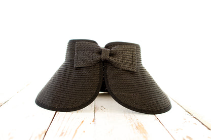 Foldable Wide Brim Bow Visor