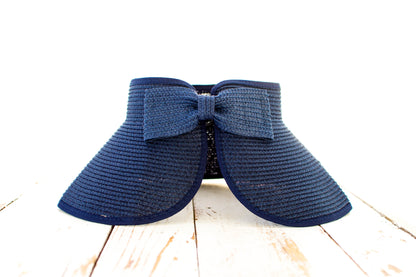 Foldable Wide Brim Bow Visor