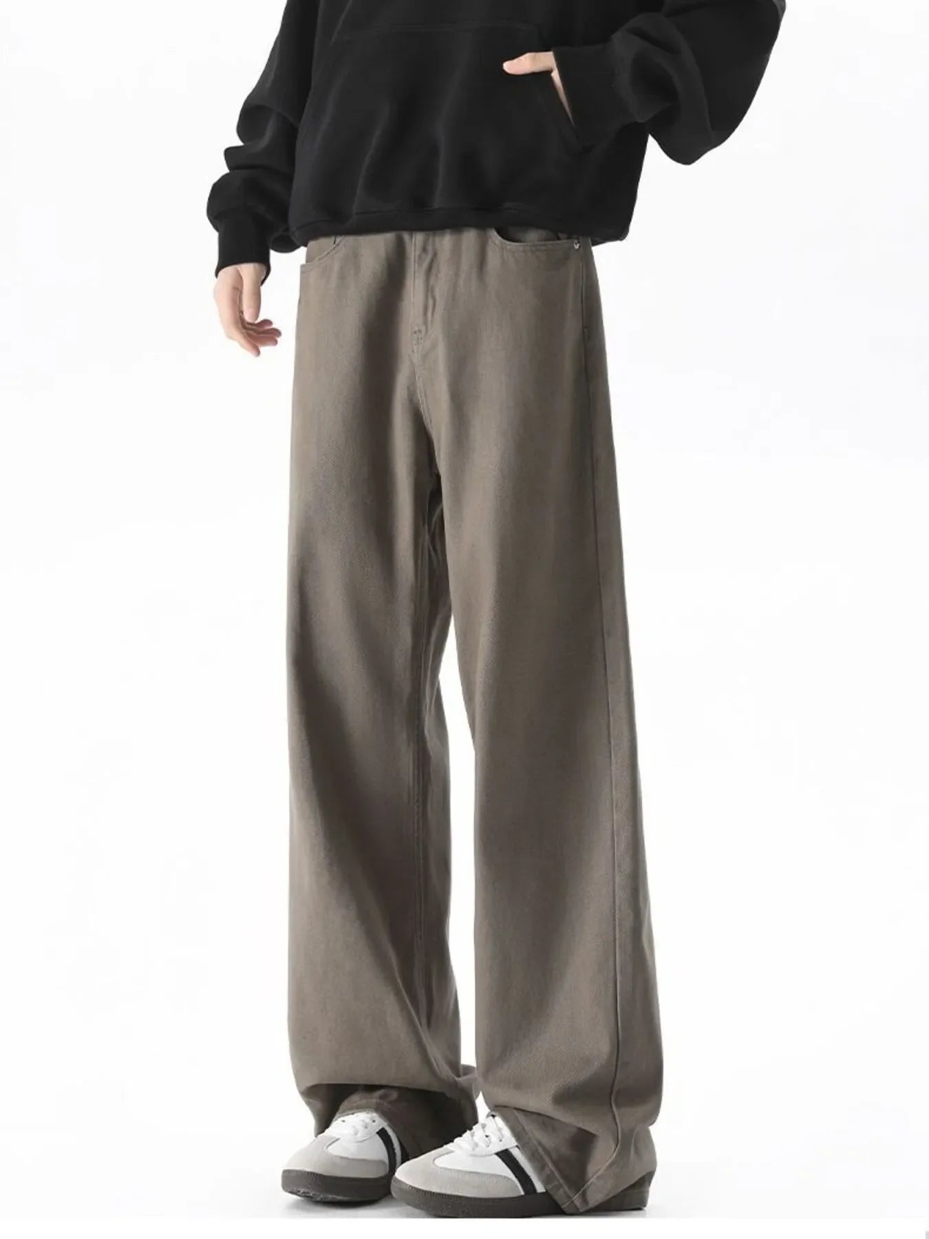 Men's Full Size Wide Leg Jeans Plus Size