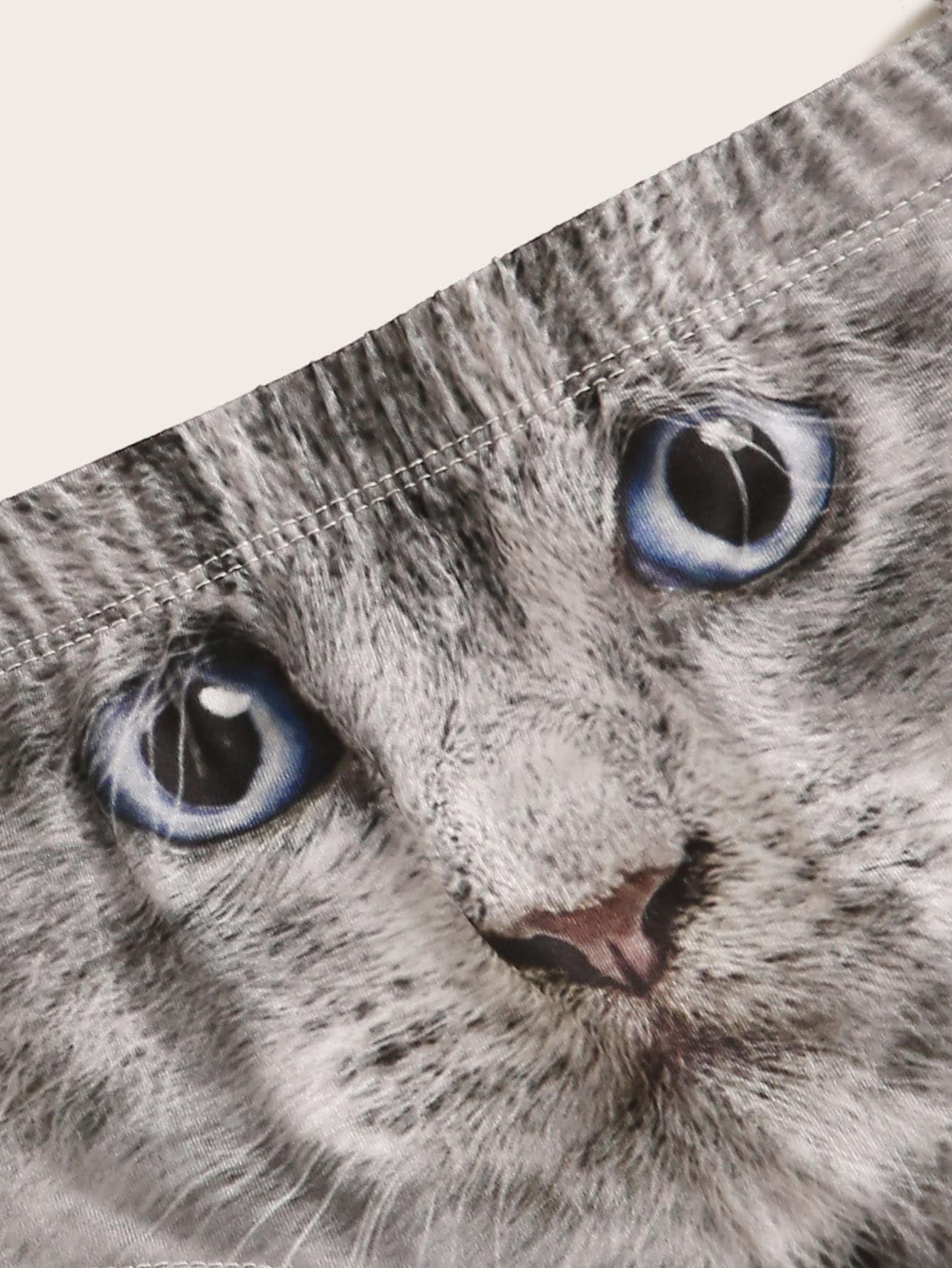 2pack Cat Print Panty Set