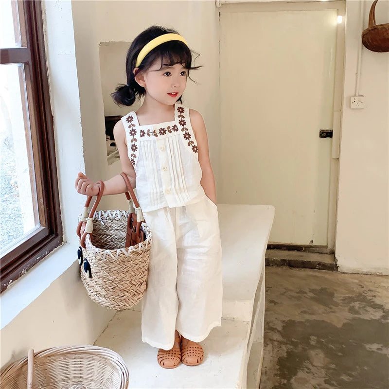 Girls Summer Dress Fashion Bow Birthday Party Princess Dresses Clothing Children Outfits Vestidos LT