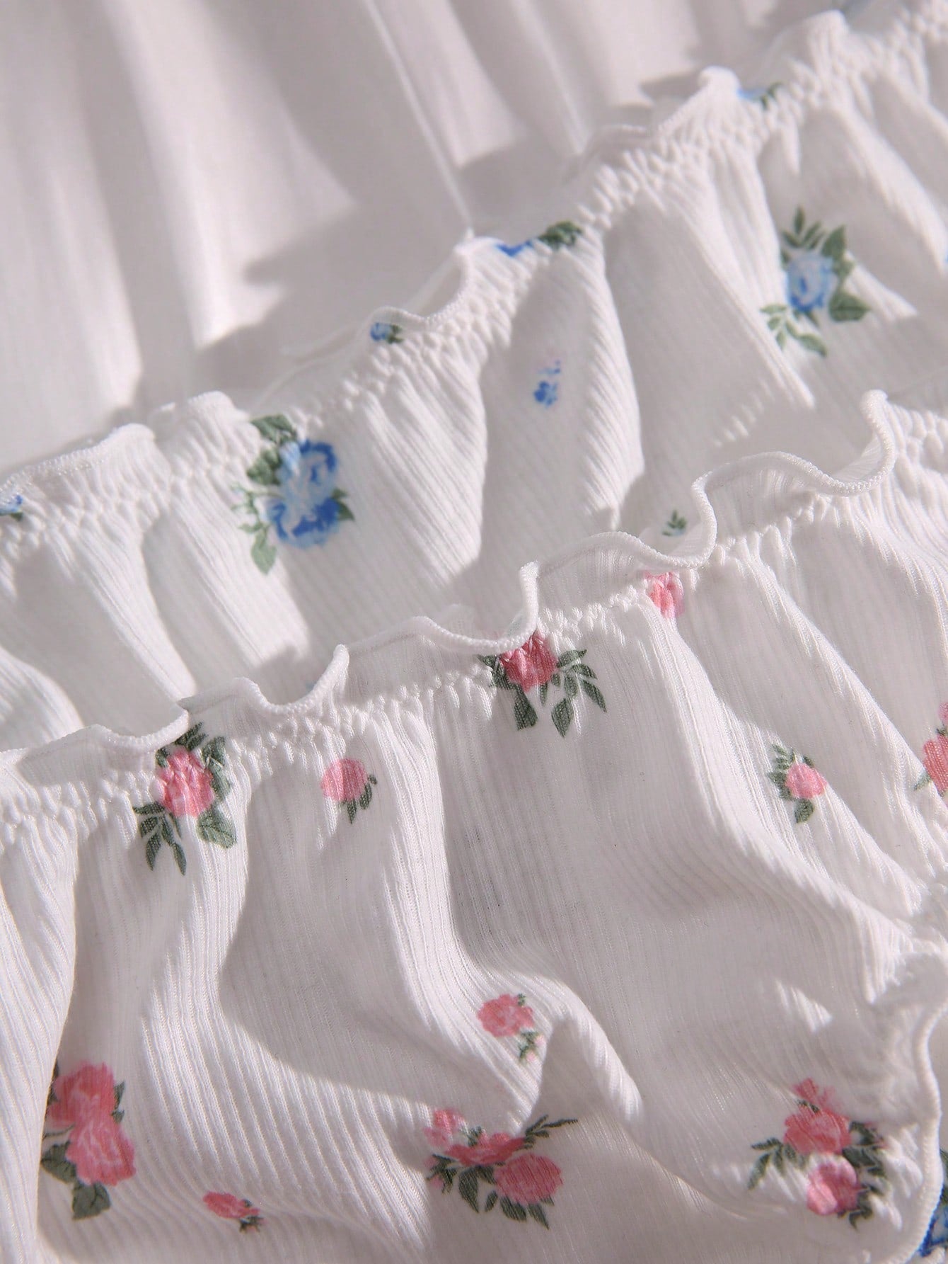 5pack Strawberry Print Lettuce Trim Panty