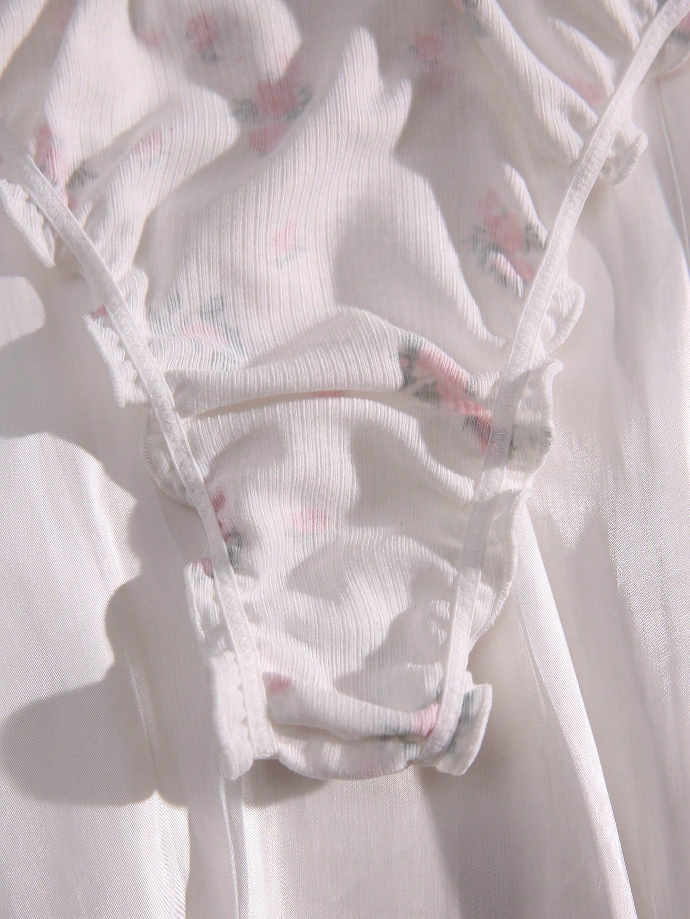 5pack Strawberry Print Lettuce Trim Panty