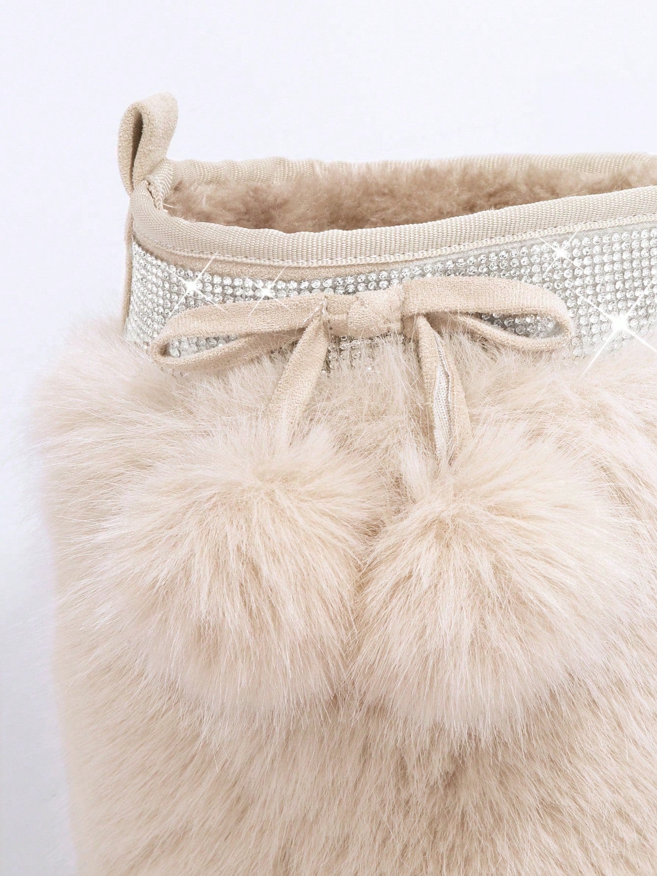 SHUZIA Women's Comfortable, Trendy Essential Fuzzy Round Toe Boots New Year Holiday