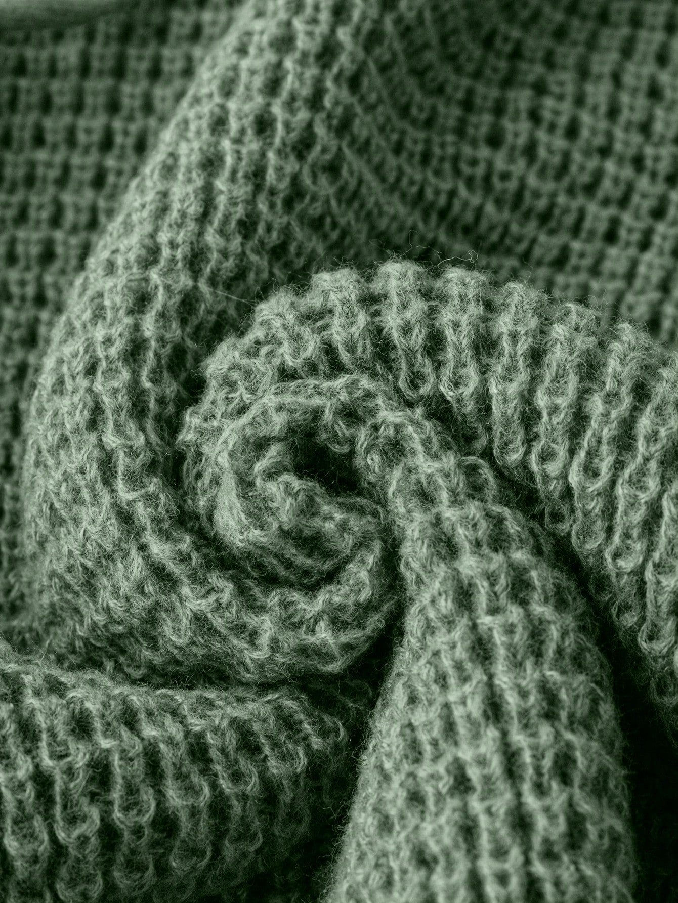 Plus Raglan Sleeve Drawstring Hooded Sweater, Winter