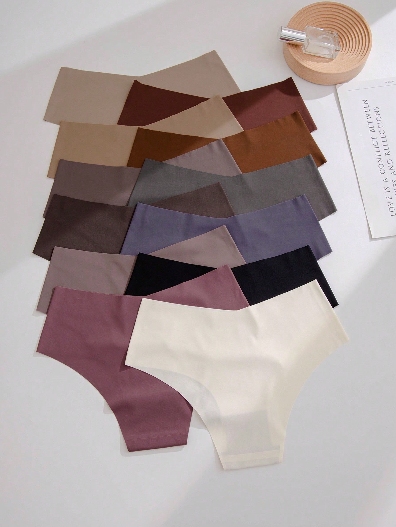 12pack Solid Simple Brief