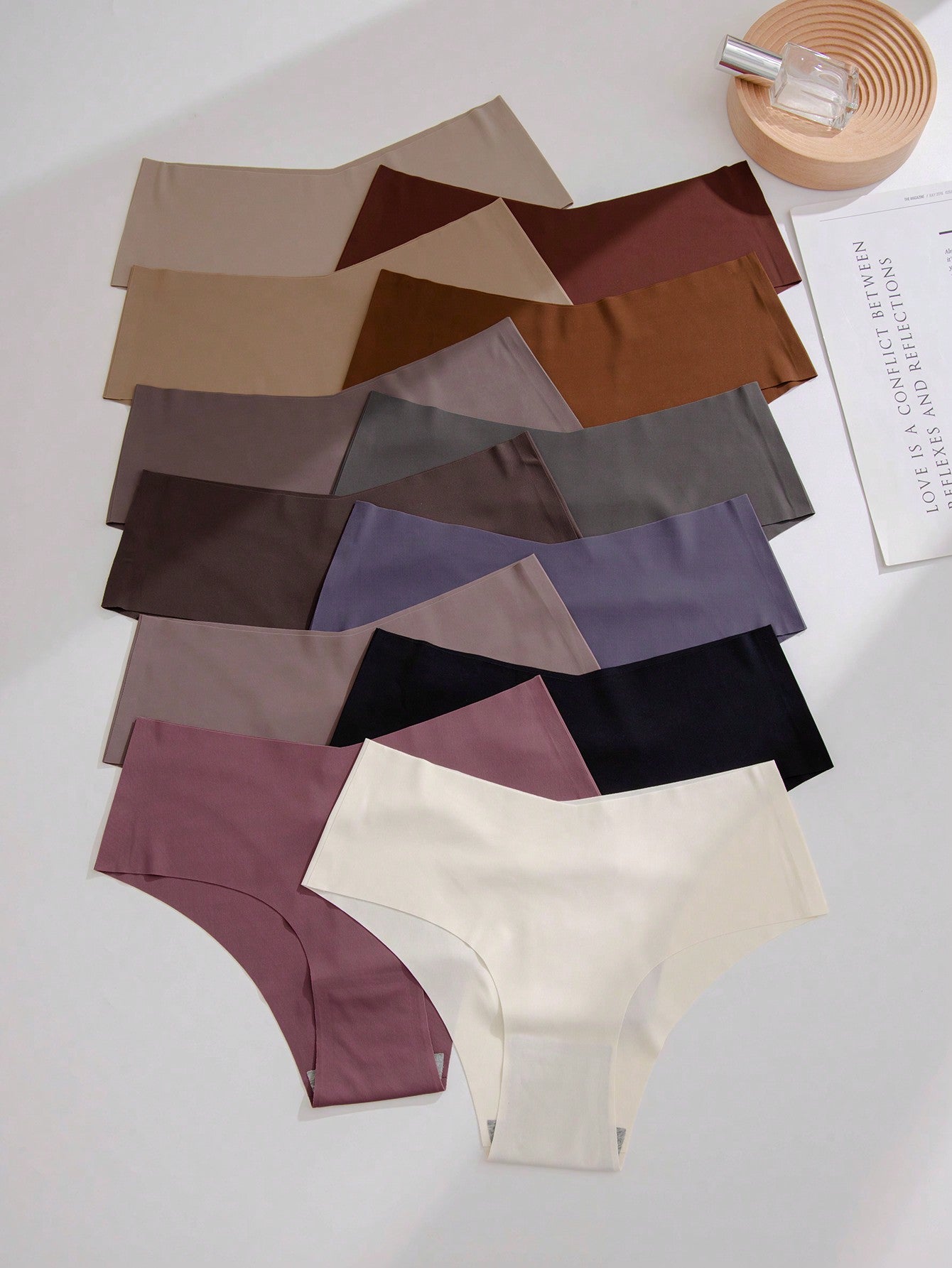 12pack Solid Simple Brief