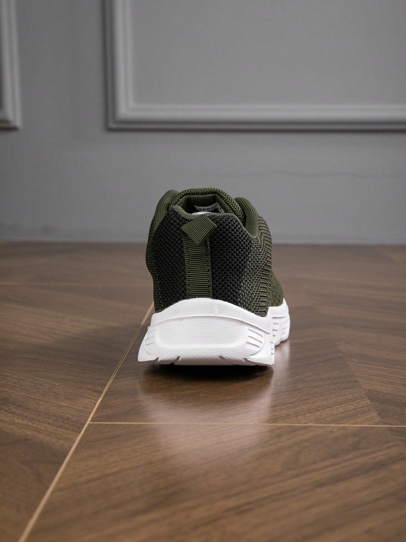 2023 New Breathable Lightweight Mesh Knitted Lace-Up Simple Washable Women's Casual Shoes, Suitable For Running, Walking, Road Sports