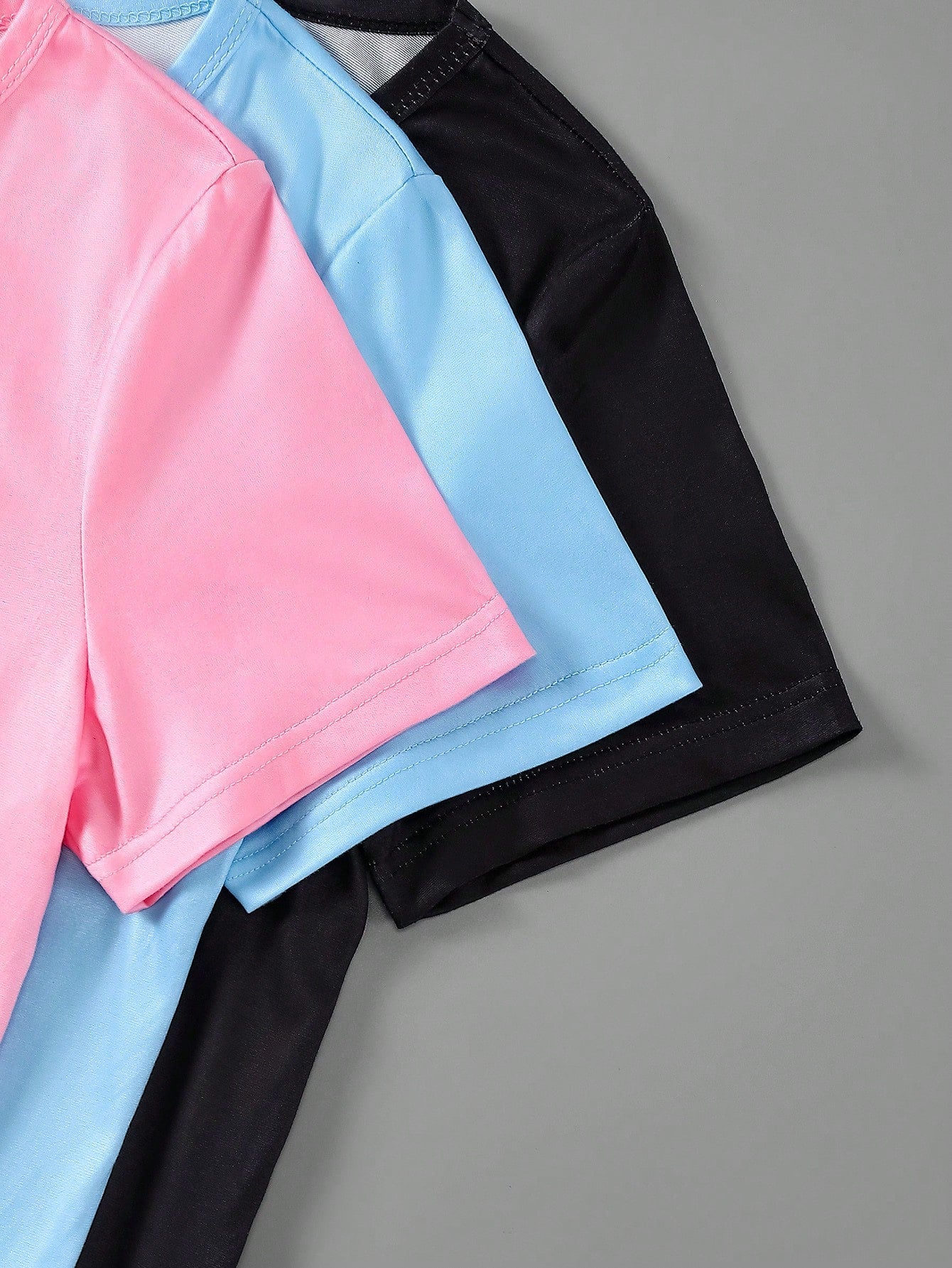 3pcs/set Women's Heart & Butterfly Print Short Sleeve Top And Long Pants Pajamas Set