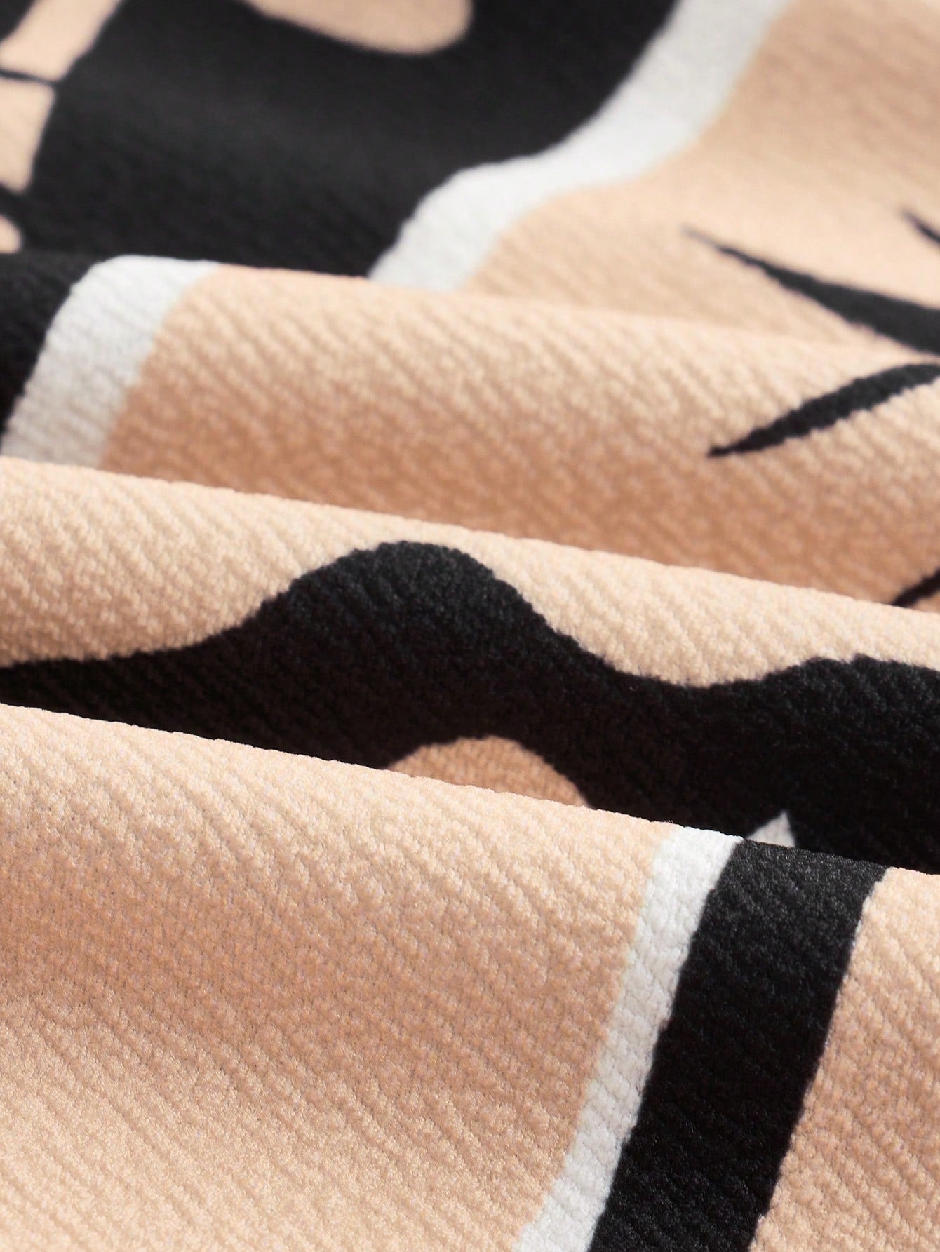 Slayr Women's Printed Tassel Hip-Covering Retro Casual Fashion Mini Skirt