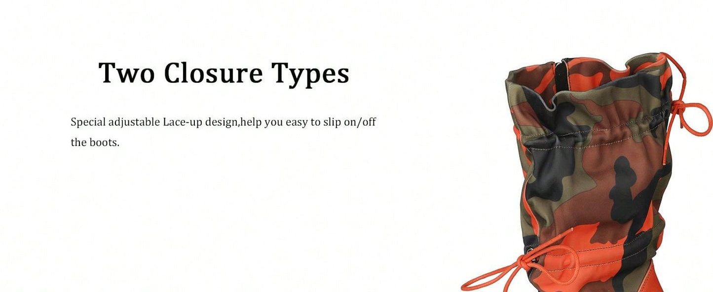 Arqa Sexy Party Collection Women Shoes Point Toe Fashion Multicolor Camouflage Women's Ankle Boots,Glamorous Boots