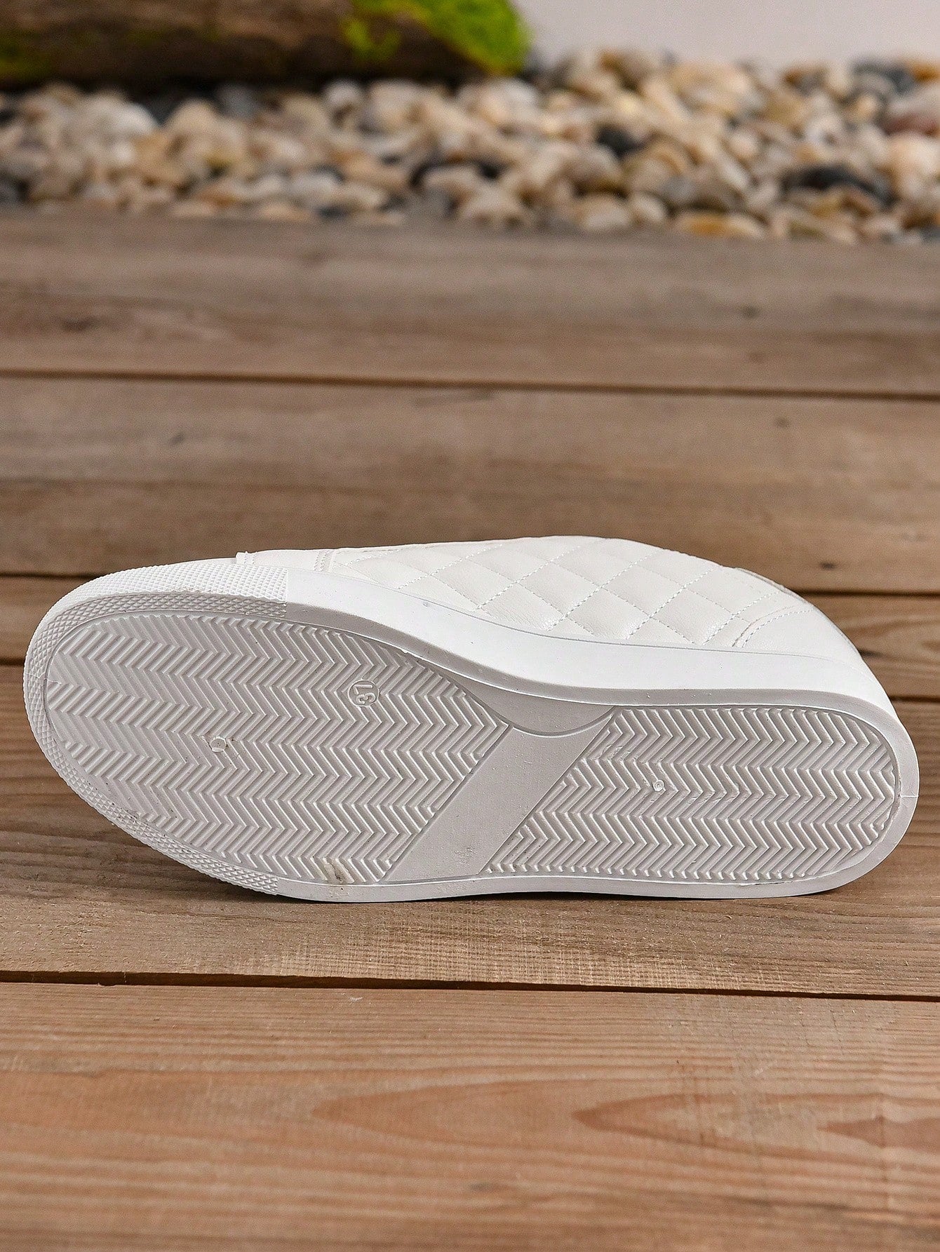 Spring/Summer/Autumn White Lace-Up Versatile Lightweight Shoes - Soft Bottom Sports Shoes - All-Match Casual Shoes - Student Shoes - Uncommon Personality - Women's Flat Shoes, Shoes For Women