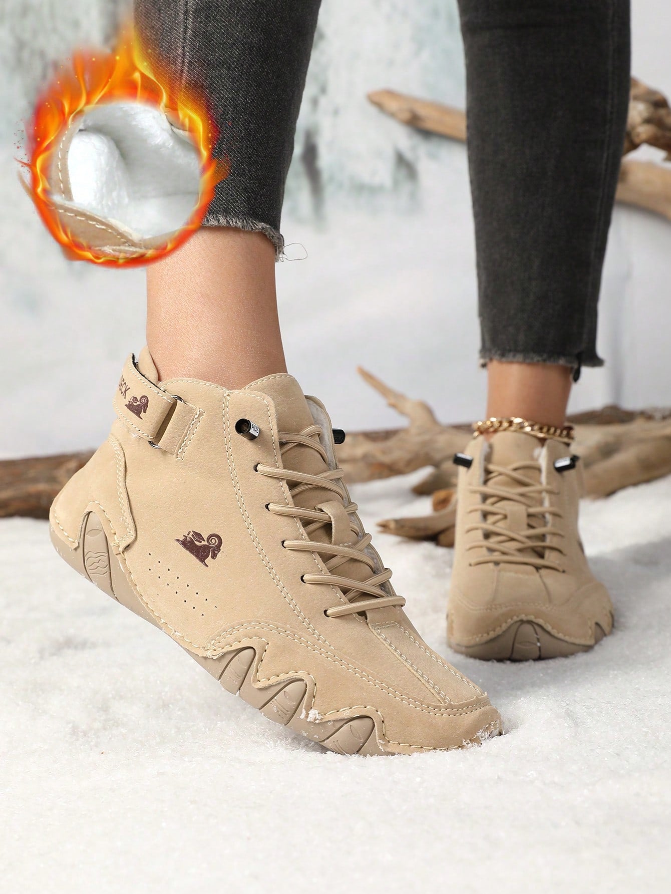 Women Casual Sneakers Handmade Octopus Design Fitness Cross Training Shoes Fashion Motorcycle Shoes, Rubber Non-Slip Sole Slip-On Slouchy Shoes