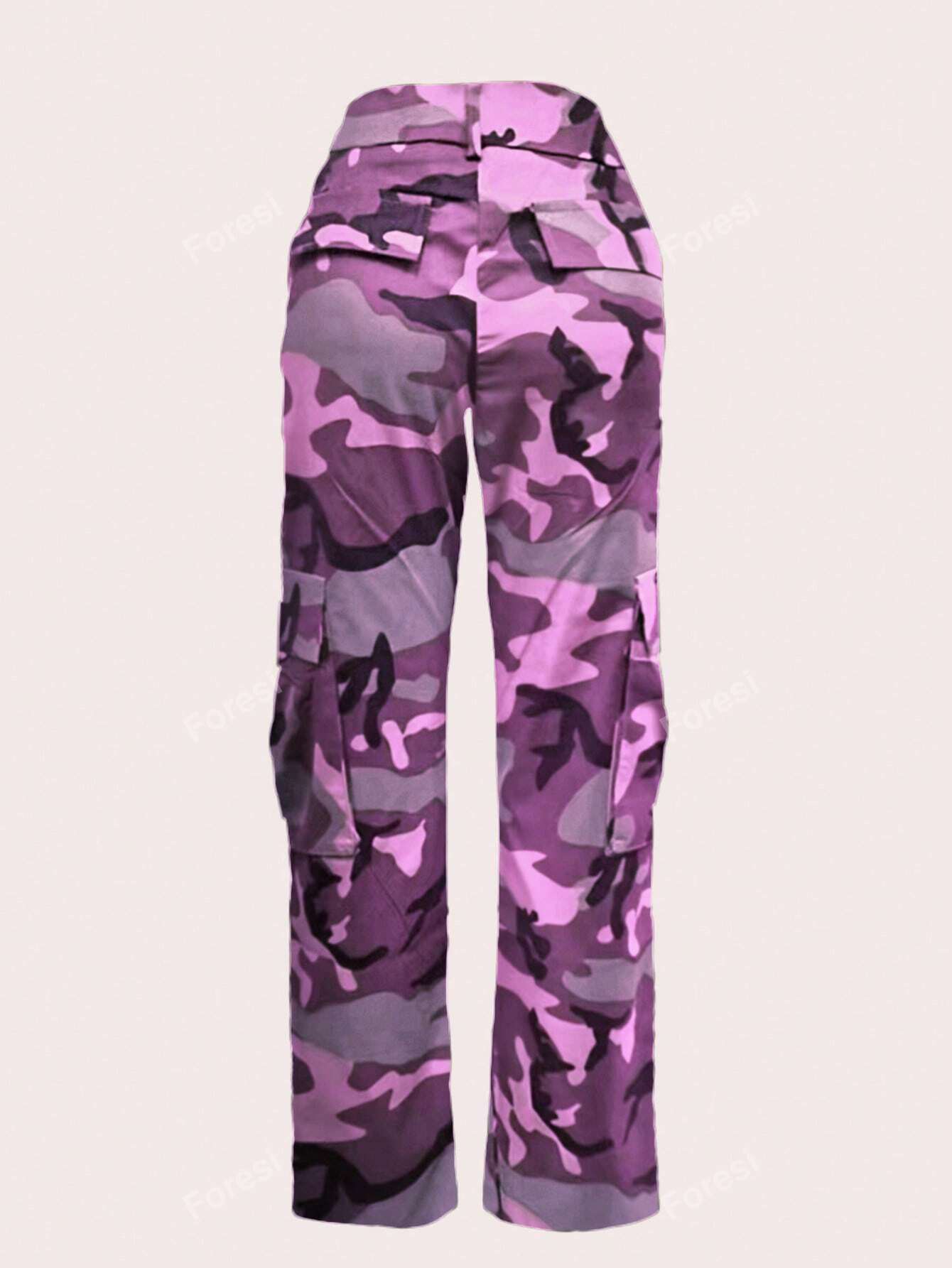 Women's Camouflage Cargo Pants