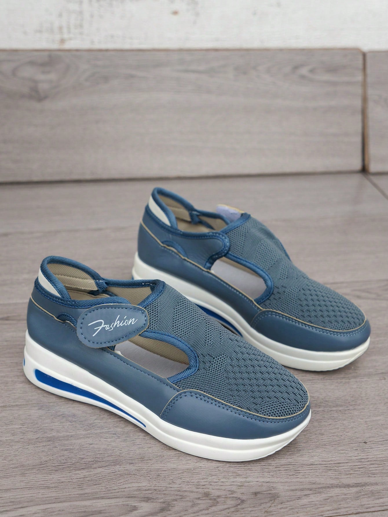 Women's Cross-Border Mesh Sneakers, Spring New Shoes, Men & Women Shoes, Low Heel Flat Casual Sports Shoes, Anti-Slip Thick Bottom (Random Delivery)