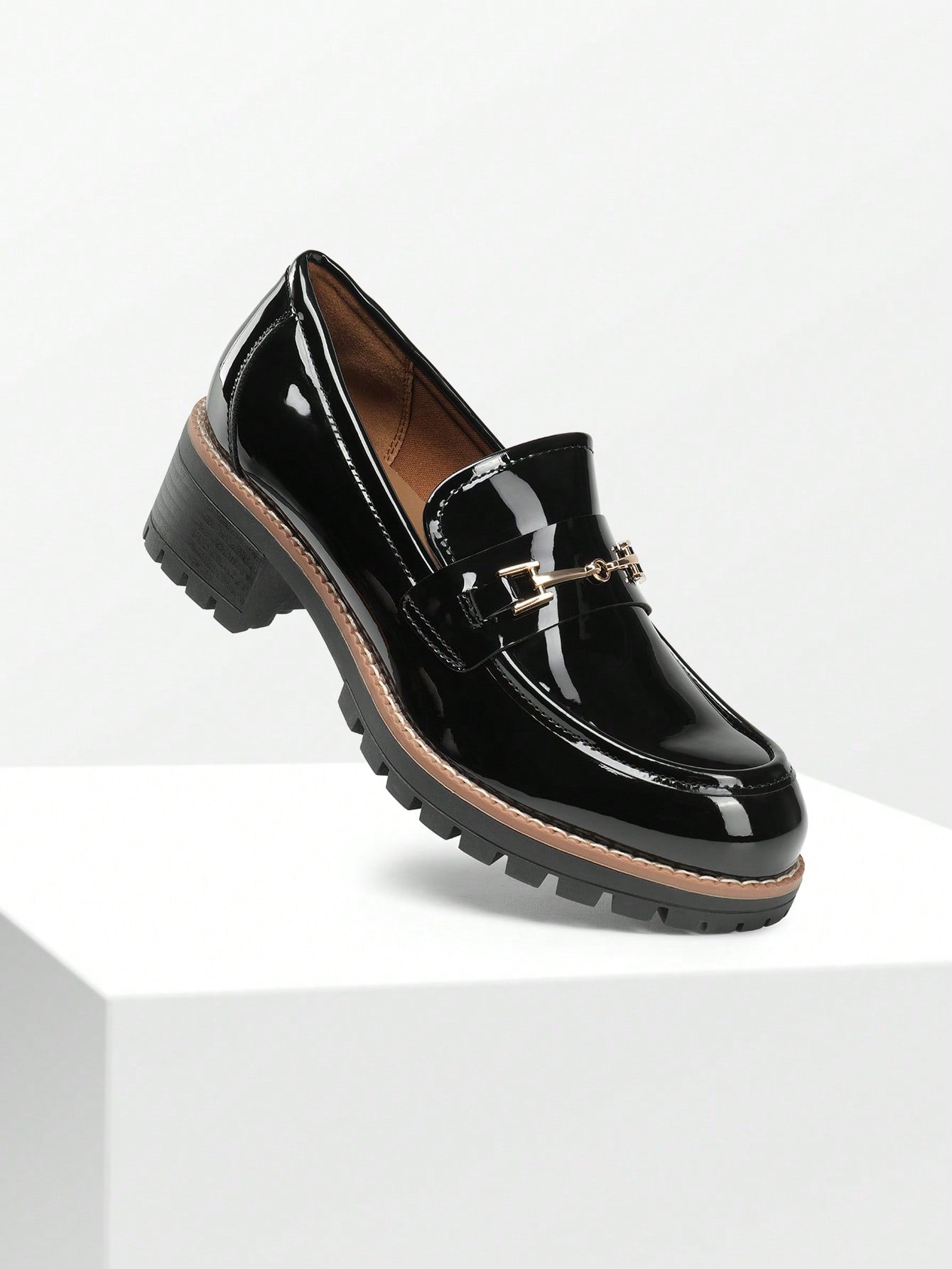 Women's Loafers Shoes Slip-On Chunky Platform Comfortable Dressy Business Casual Loafers