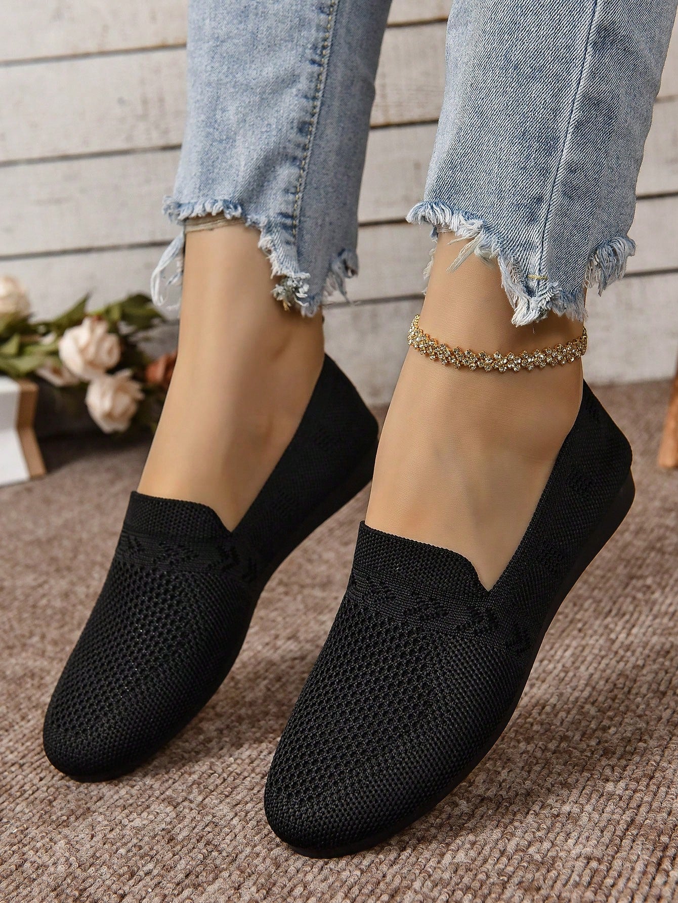 Women's Comfortable Breathable Casual Slip-On Athletic Sneakers