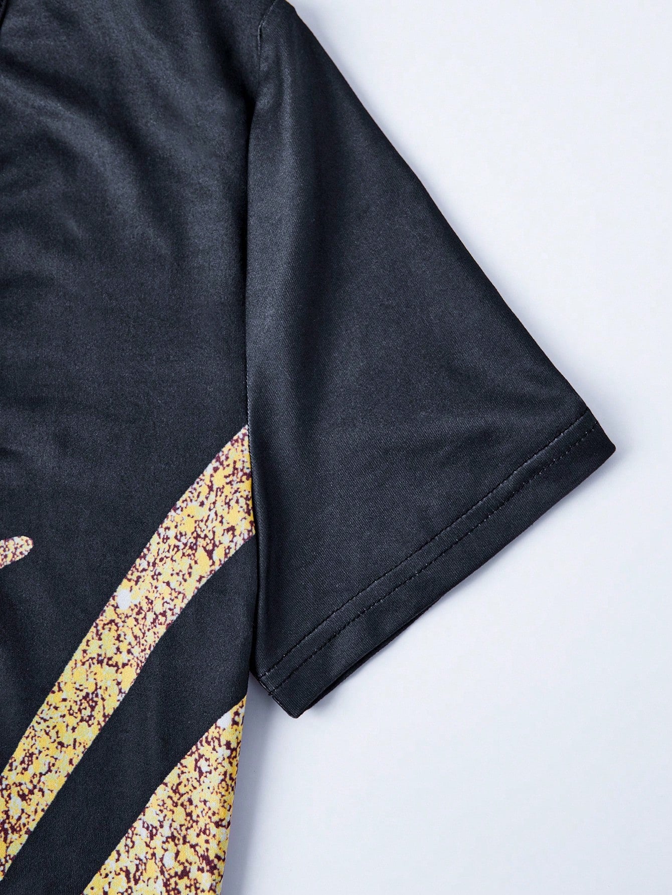 LUNE Plant Print Color Block V-Neck Mermaid Dress Maxi Women Outfit